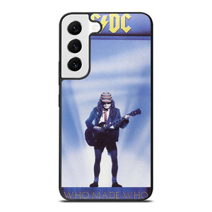 ACDC WHO MADE WHO ALBUM COVER Samsung Galaxy S22 Case Cover ACDC WHO MADE WHO ALBUM COVER Samsung Galaxy S22 Case Cover
