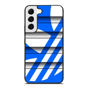 ADIDAS SLICED LOGO BLUE Samsung Galaxy S22 Case Cover ADIDAS SLICED LOGO BLUE Samsung Galaxy S22 Case Cover