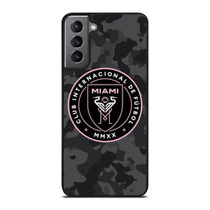 INTER MIAMI CF MLS BLACK CAMO Samsung Galaxy S21 Plus Case Cover