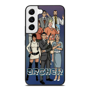 ARCHER CARTOON ALL CAST Samsung Galaxy S22 Case Cover ARCHER CARTOON ALL CAST Samsung Galaxy S22 Case Cover