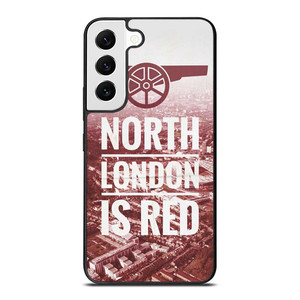 ARSENAL NORTH LONDON IS RED Samsung Galaxy S22 Case Cover ARSENAL NORTH LONDON IS RED Samsung Galaxy S22 Case Cover