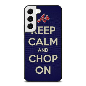 ATLANTA BRAVES CHOP ON BASEBALL Samsung Galaxy S22 Case Cover ATLANTA BRAVES CHOP ON BASEBALL Samsung Galaxy S22 Case Cover