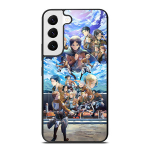 ATTACK ON TITAN ANIME CHARACTER Samsung Galaxy S22 Case Cover ATTACK ON TITAN ANIME CHARACTER Samsung Galaxy S22 Case Cover