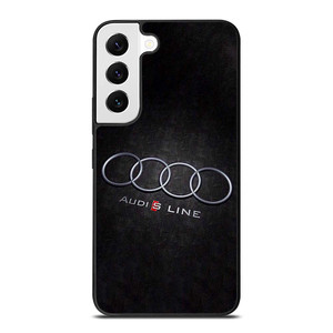 AUDI S LINE CAR EMBLEM Samsung Galaxy S22 Case Cover AUDI S LINE CAR EMBLEM Samsung Galaxy S22 Case Cover