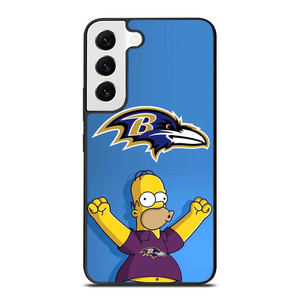 BALTIMORE RAVENS THE SIMPSON Samsung Galaxy S22 Case Cover BALTIMORE RAVENS THE SIMPSON Samsung Galaxy S22 Case Cover