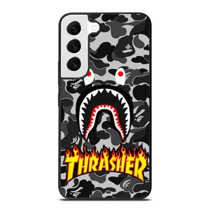 BAPE SHARK THRASHER Samsung Galaxy S22 Case Cover BAPE SHARK THRASHER Samsung Galaxy S22 Case Cover