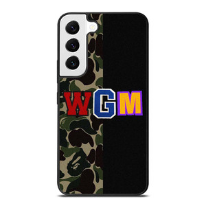 BAPE WGM CAMO Samsung Galaxy S22 Case Cover BAPE WGM CAMO Samsung Galaxy S22 Case Cover