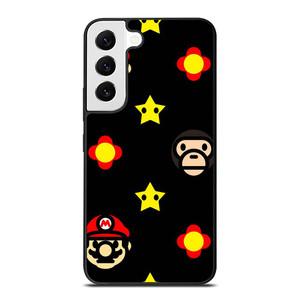 BATHING APE BAPE MARIO BROS Samsung Galaxy S22 Case Cover BATHING APE BAPE MARIO BROS Samsung Galaxy S22 Case Cover