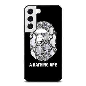 BATHING APE SNAKE SKIN Samsung Galaxy S22 Case Cover
