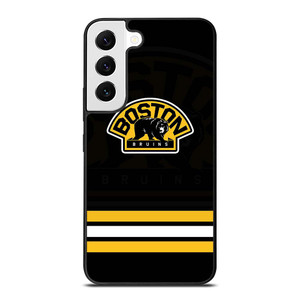 BOSTON BRUINS LOGO STRIPED Samsung Galaxy S22 Case Cover BOSTON BRUINS LOGO STRIPED Samsung Galaxy S22 Case Cover
