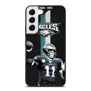 CARSON 11 WENTZ PHILADELPHIA EAGLES Samsung Galaxy S22 Case Cover