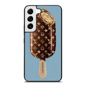 CHOCOLATE ICE CREAM LOUIS VUITTON Samsung Galaxy S22 Case Cover CHOCOLATE ICE CREAM LOUIS VUITTON Samsung Galaxy S22 Case Cover