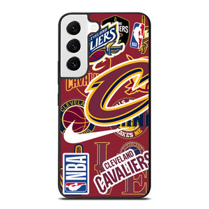 CLEVELAND CAVALIERS NBA STICKER BOMB Samsung Galaxy S22 Case Cover CLEVELAND CAVALIERS NBA STICKER BOMB Samsung Galaxy S22 Case Cover