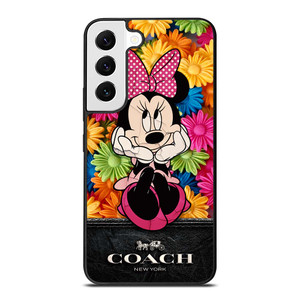 COACH MINNIE MOUSE FLOWER Samsung Galaxy S22 Case Cover COACH MINNIE MOUSE FLOWER Samsung Galaxy S22 Case Cover