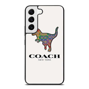 COACH NEW YORK DINOSAUR Samsung Galaxy S22 Case Cover COACH NEW YORK DINOSAUR Samsung Galaxy S22 Case Cover