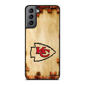KANSAS CITY CHIEFS NFL FOOTBALL BRICKED Samsung Galaxy S21 Plus Case Cover