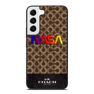 COACH NEW YORK NASA Samsung Galaxy S22 Case Cover COACH NEW YORK NASA Samsung Galaxy S22 Case Cover