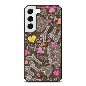 COACH NEW YORK NEW POOPY Samsung Galaxy S22 Case Cover COACH NEW YORK NEW POOPY Samsung Galaxy S22 Case Cover