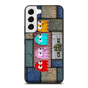 COACH NEW YORK PAC MAN Samsung Galaxy S22 Case Cover COACH NEW YORK PAC MAN Samsung Galaxy S22 Case Cover