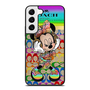 COACH RAINBOW MICKEY Samsung Galaxy S22 Case Cover COACH RAINBOW MICKEY Samsung Galaxy S22 Case Cover