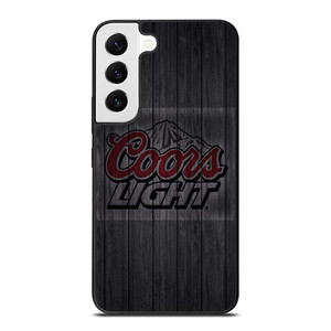 COORS LIGHT WOODEN LOGO Samsung Galaxy S22 Case Cover COORS LIGHT WOODEN LOGO Samsung Galaxy S22 Case Cover
