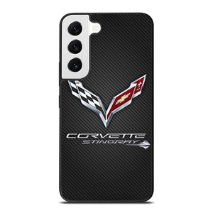 CORVETTE STINGRAY C7 CARBON LOGO Samsung Galaxy S22 Case Cover CORVETTE STINGRAY C7 CARBON LOGO Samsung Galaxy S22 Case Cover