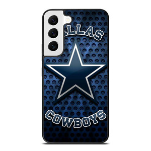 DALLAS COWBOYS BLUE METAL SYMBOL Samsung Galaxy S22 Case Cover DALLAS COWBOYS BLUE METAL SYMBOL Samsung Galaxy S22 Case Cover