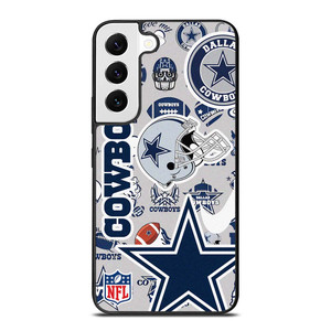 DALLAS COWBOYS NFL STICKER BOMB Samsung Galaxy S22 Case Cover DALLAS COWBOYS NFL STICKER BOMB Samsung Galaxy S22 Case Cover