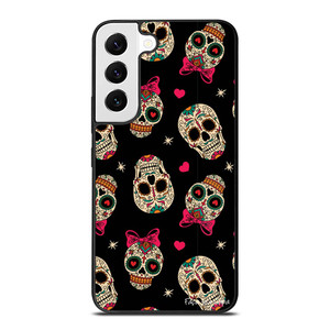 DAY OF THE DEAD CUTE PATTERN Samsung Galaxy S22 Case Cover DAY OF THE DEAD CUTE PATTERN Samsung Galaxy S22 Case Cover