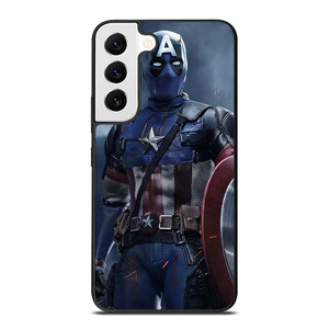 DEADPOOL CAPTAIN AMERICA MARVEL Samsung Galaxy S22 Case Cover DEADPOOL CAPTAIN AMERICA MARVEL Samsung Galaxy S22 Case Cover