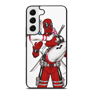 DEADPOOL HARLEY QUINN CARTOON Samsung Galaxy S22 Case Cover DEADPOOL HARLEY QUINN CARTOON Samsung Galaxy S22 Case Cover