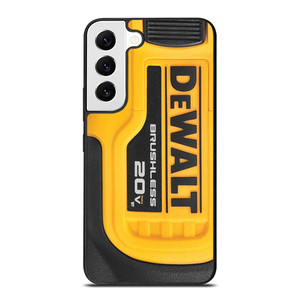 DEWALT BRUSHLESS 20V Samsung Galaxy S22 Case Cover DEWALT BRUSHLESS 20V Samsung Galaxy S22 Case Cover