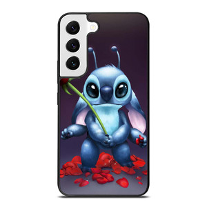 DISNEY STITCH AND ROSE FLOWER Samsung Galaxy S22 Case Cover