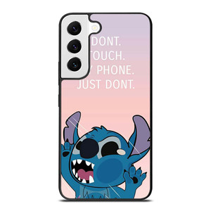 DISNEY STITCH DONT TOUCH MY PHONE Samsung Galaxy S22 Case Cover DISNEY STITCH DONT TOUCH MY PHONE Samsung Galaxy S22 Case Cover