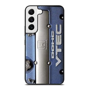 DOHC VTEC HONDA ENGINE BLUE Samsung Galaxy S22 Case Cover DOHC VTEC HONDA ENGINE BLUE Samsung Galaxy S22 Case Cover