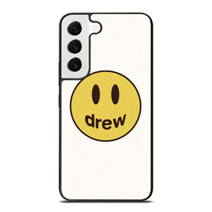DREW SMILEY FACE LOGO Samsung Galaxy S22 Case Cover DREW SMILEY FACE LOGO Samsung Galaxy S22 Case Cover