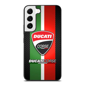 DUCATI CORSE CARBON LOGO Samsung Galaxy S22 Case Cover