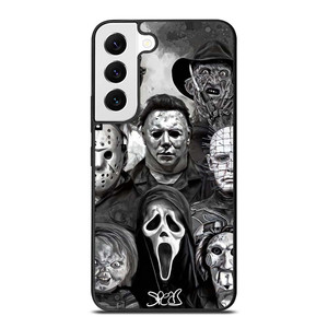 FAMOUS HORROR COLLAGE Samsung Galaxy S22 Case Cover FAMOUS HORROR COLLAGE Samsung Galaxy S22 Case Cover