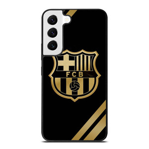FC BARCELONA GOLD LOGO Samsung Galaxy S22 Case Cover FC BARCELONA GOLD LOGO Samsung Galaxy S22 Case Cover
