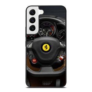 FERRARI STEERING WHEEL Samsung Galaxy S22 Case Cover FERRARI STEERING WHEEL Samsung Galaxy S22 Case Cover