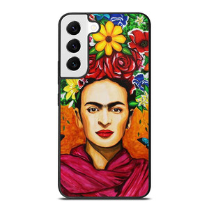 FRIDA KAHLO FLORAL ART Samsung Galaxy S22 Case Cover
