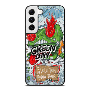 GREEN DAY REVOLUTION RADIO TOUR Samsung Galaxy S22 Case Cover GREEN DAY REVOLUTION RADIO TOUR Samsung Galaxy S22 Case Cover