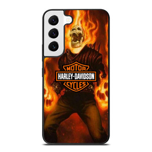 HARLEY DAVIDSON GHOST RIDER Samsung Galaxy S22 Case Cover HARLEY DAVIDSON GHOST RIDER Samsung Galaxy S22 Case Cover
