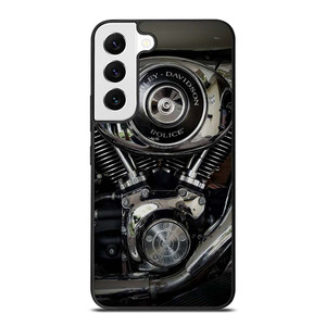 HARLEY DAVIDSON POLICE ENGINE Samsung Galaxy S22 Case Cover HARLEY DAVIDSON POLICE ENGINE Samsung Galaxy S22 Case Cover