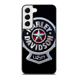 HARLEY DAVIDSON USA METAL EMBLEM Samsung Galaxy S22 Case Cover HARLEY DAVIDSON USA METAL EMBLEM Samsung Galaxy S22 Case Cover
