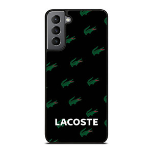 LACOSTE LOGO PATTERN Samsung Galaxy S21 Plus Case Cover LACOSTE LOGO PATTERN Samsung Galaxy S21 Plus Case Cover