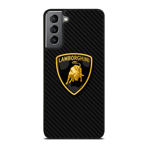 LAMBORGHINI AUTOMOBILI CARBON FIBER Samsung Galaxy S21 Plus Case Cover