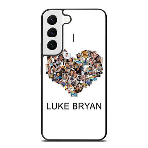 I LOVE LUKE BRYAN COLLAGE Samsung Galaxy S22 Case Cover