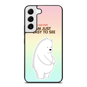 ICE BEAR WE BARE BEARS CARTOON Samsung Galaxy S22 Case Cover ICE BEAR WE BARE BEARS CARTOON Samsung Galaxy S22 Case Cover