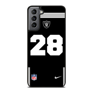 LAS VEGAS RAIDERS JOSH JACOBS 28 NFL NIKE Samsung Galaxy S21 Plus Case Cover
